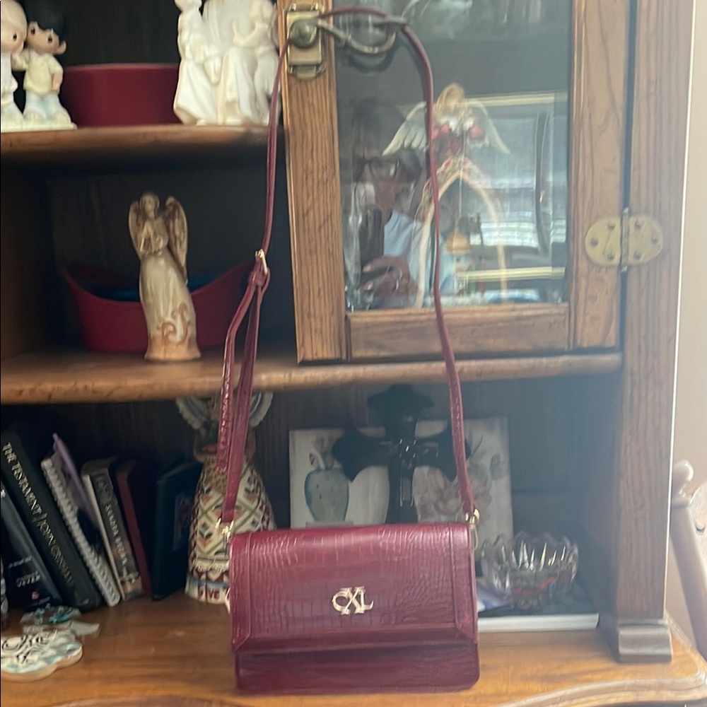 Burgundy Crossbody Bag